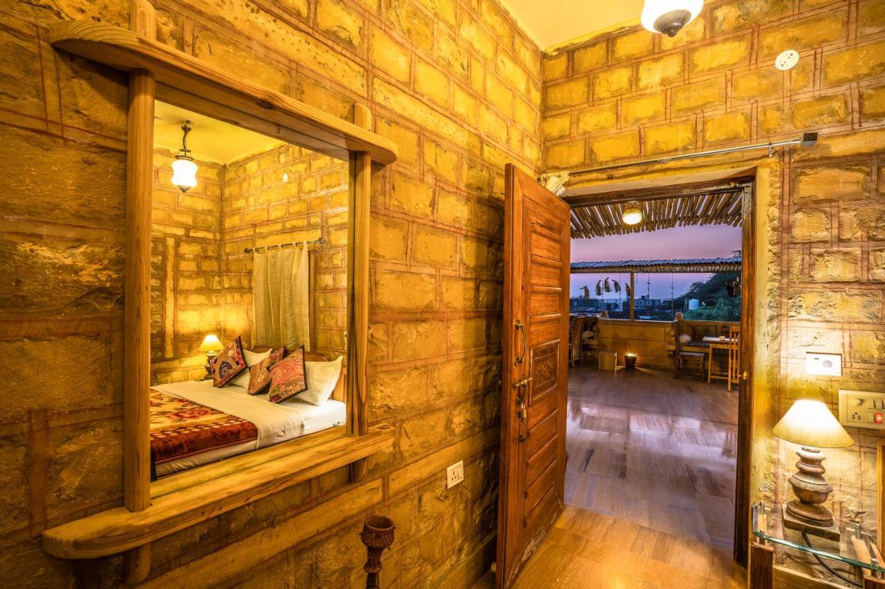 Hotel The Silk Route Jaisalmer Exteriör bild